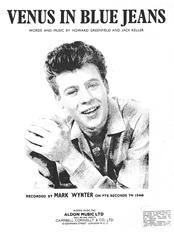 Venus In Blue Jeans - Mark Wynter - PVG (Digital Download)