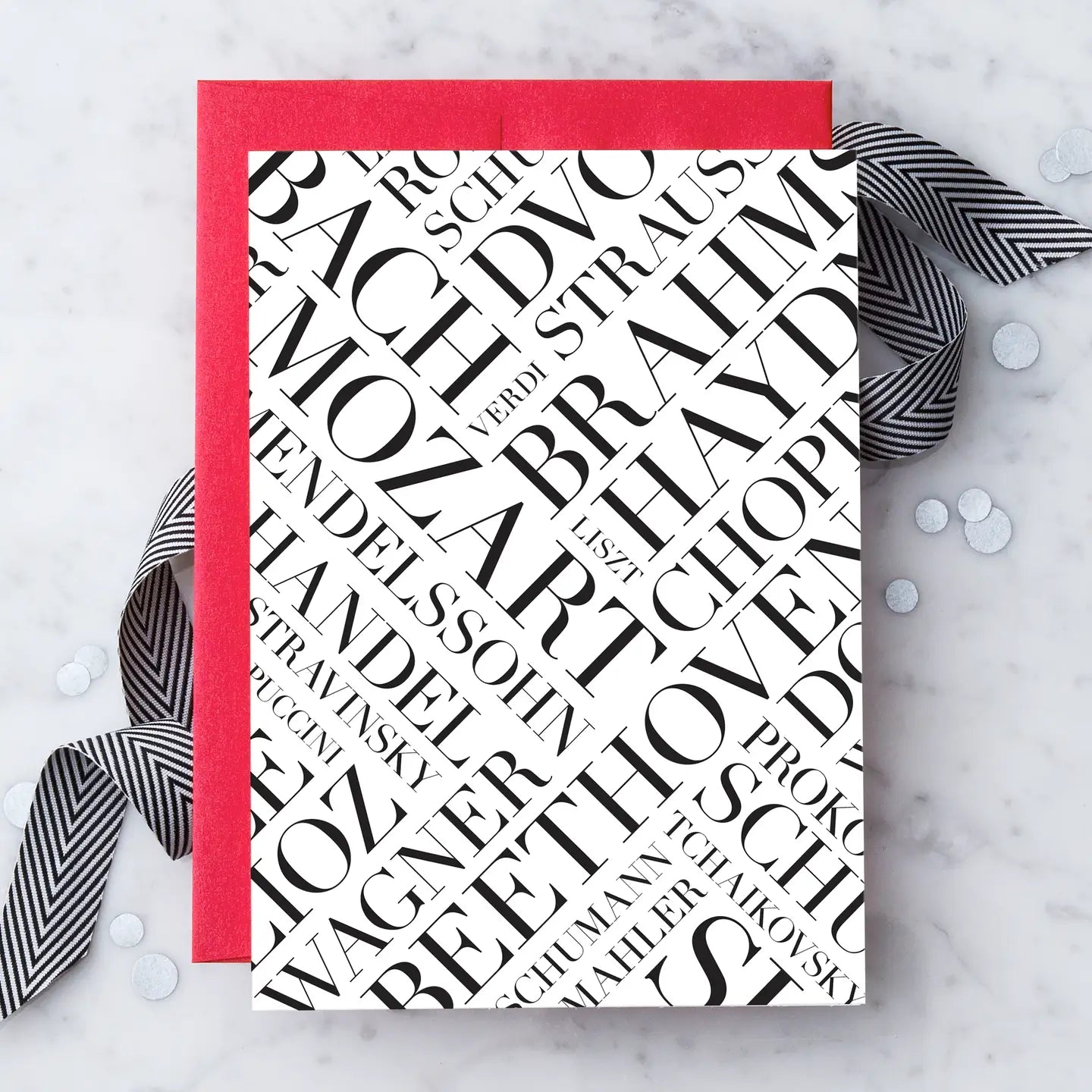 Greeting Card Great Composers