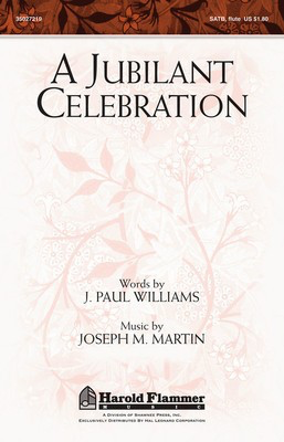 A Jubilant Celebration - (with O God, Our Help in Ages Past) - J. Paul Williams|Joseph M. Martin - SATB Shawnee Press Choral Score Octavo