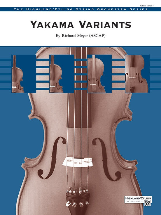 Yakama Variants - String Orchestra Conductor Score & Parts (Digital Download)