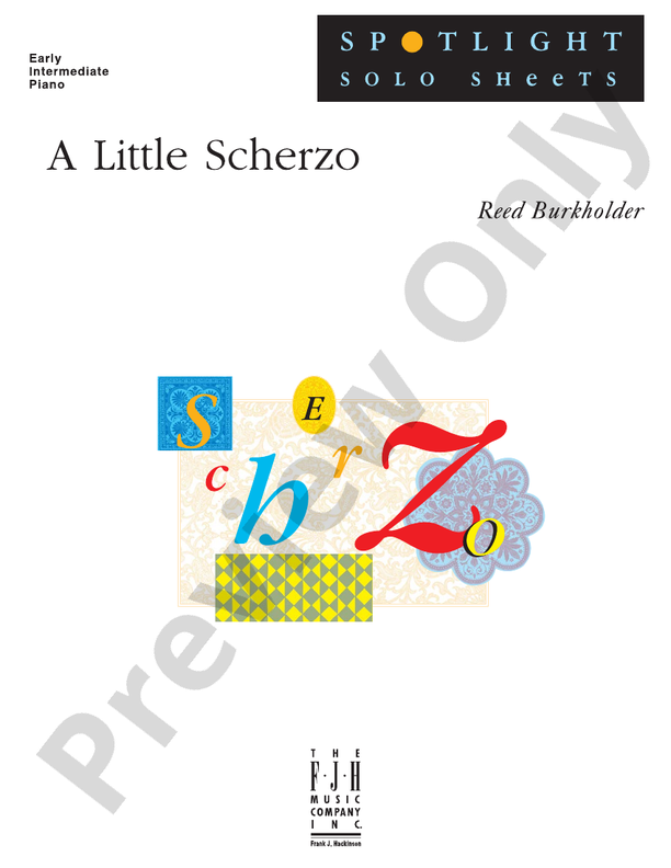 A Little Scherzo - Piano (Digital Download)