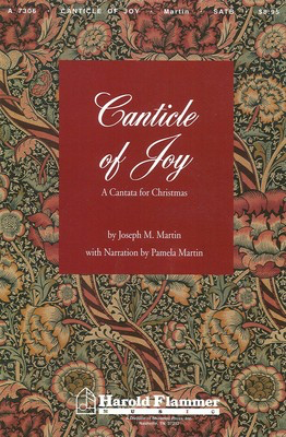 Canticle of Joy - Joseph M. Martin - SATB Shawnee Press Choral Score Softcover/CD