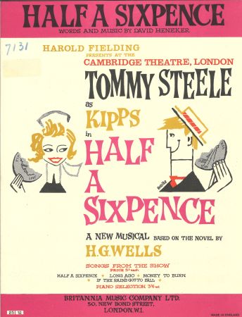 Half A Sixpence - Melody/Lyrics/Chords (Digital Download)