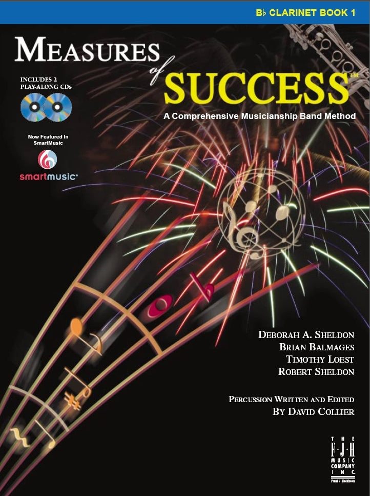 Measures of Success - Alto Clarinet Book by Sheldon/Balmages/Loest FJH BB208ACL