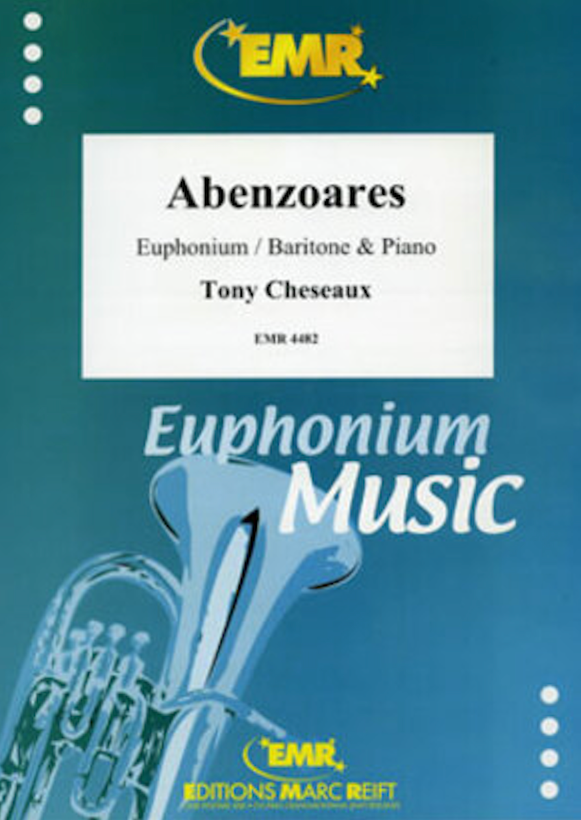 ABENZOARES FOR EUPHONIUM/PIANO - CHESEAUX - EUPHONIUM - REIFT
