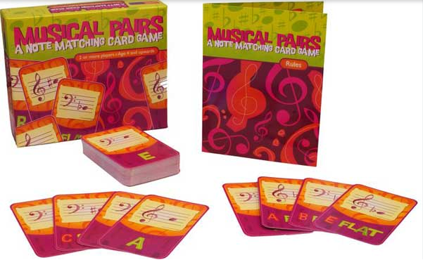 Musical Pairs Card Game