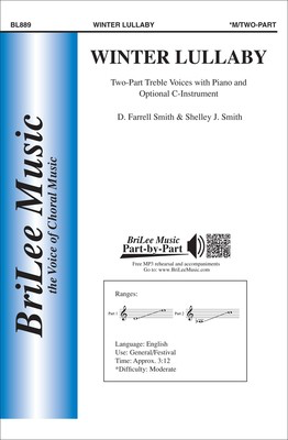 Winter Lullaby - David Farrell Smith|Shelley J. Smith - 2-Part Treble BriLee Music Octavo