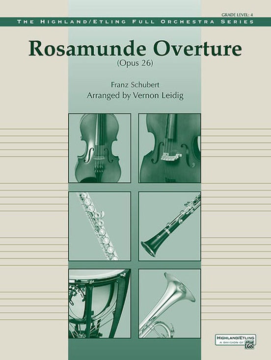 Rosamunde Overture, Opus 26 – Full Orchestra Conductor Score & Parts (Digital Download)