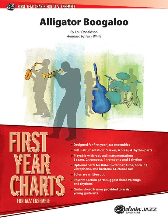 Alligator Boogaloo – Jazz Ensemble Conductor Score & Parts (Digital Download)