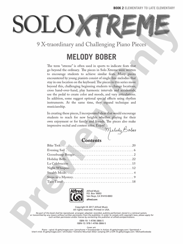 Solo Xtreme, Book 2 - Piano (Digital Download)