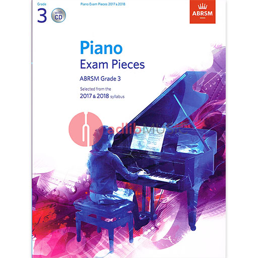 ABRSM Piano Exam Pieces Gr 3 2017-2018 Book/CD - ABRSM - ABRSM