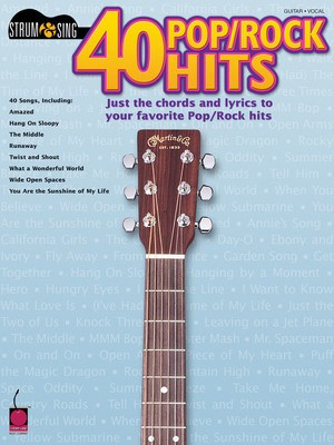 40 Pop/Rock Hits - Just the Chords and Lyrics to Your Favorite Pop/Rock Hits - Guitar|Vocal Cherry Lane Music Easy Guitar with Lyrics & Chords