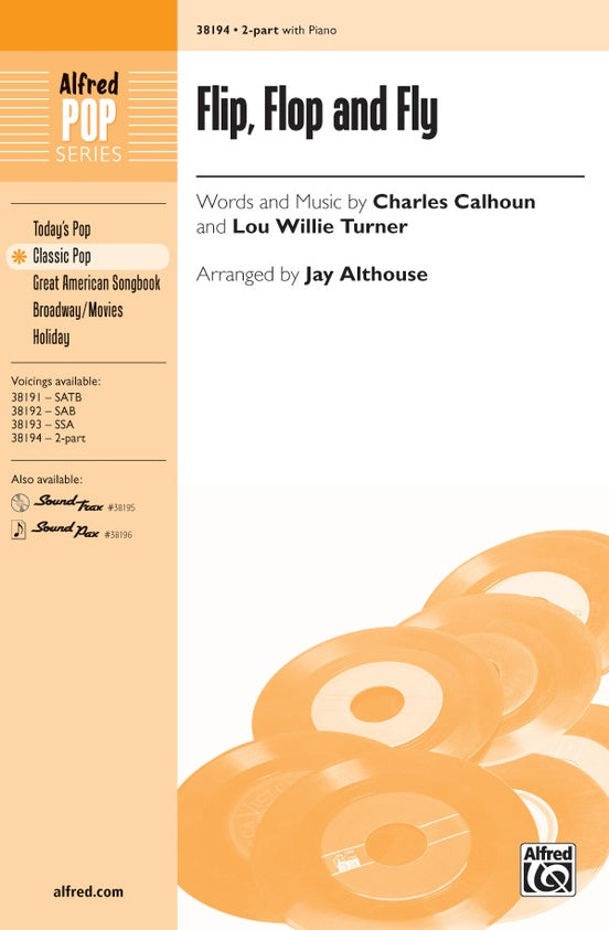 Flip, Flop and Fly – 2-Part Choral Octavo (Digital Download)