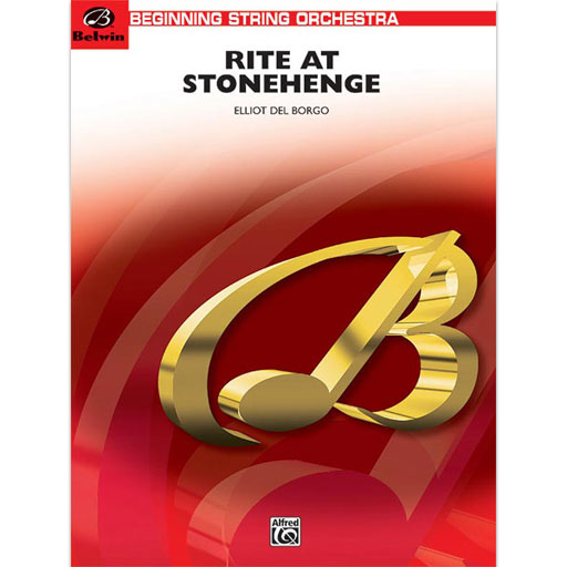 Del Borgo - Rite at Stonehenge - String Orchestra Grade 1 Score/Parts Belwin BSO9912