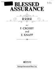 Blessed Assurance - PVG (Digital Download)