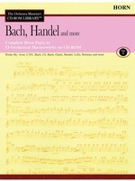 Bach, Handel and More - Volume 10 - The Orchestra Musician's CD-ROM Library - Horn - Various - French Horn Sheet Music Hal Leonard CD-ROM
