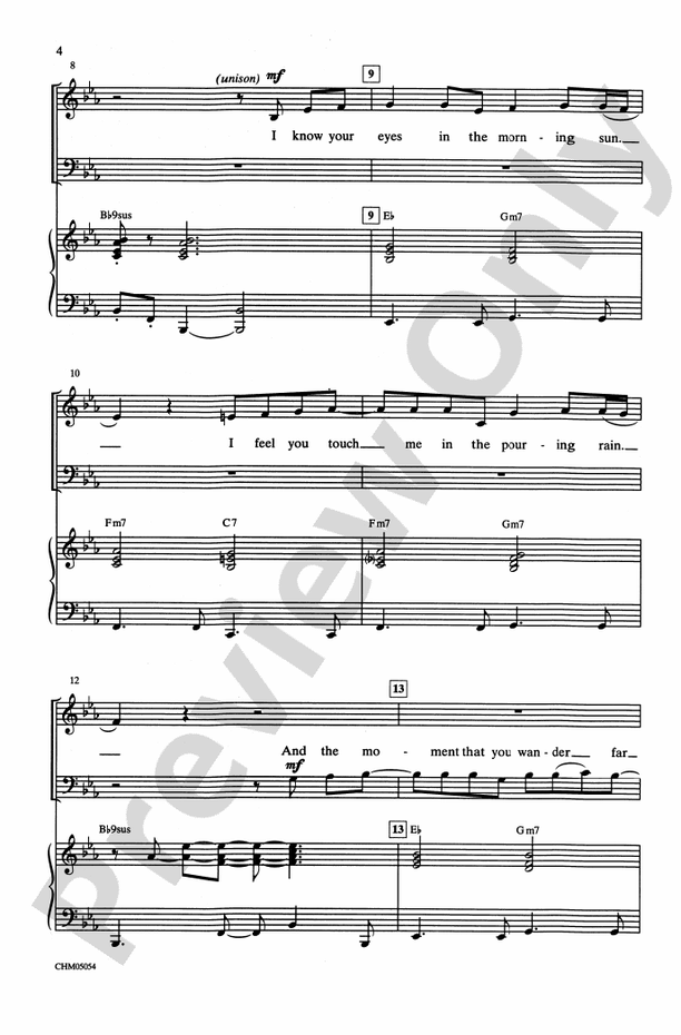 How Deep Is Your Love – 3-Part Mixed Choral Octavo (Digital Download)