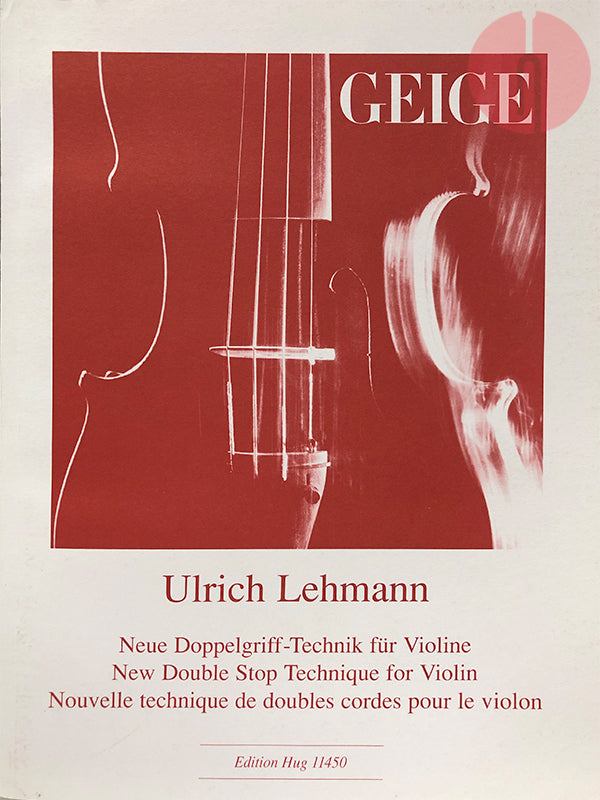 Lehmann - New Double Stop Technique - Violin Hug 11450