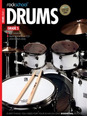 AMEB Rockschool Drums Grade 5 (2012-2018) - Drums/CD Rock School RSK051224