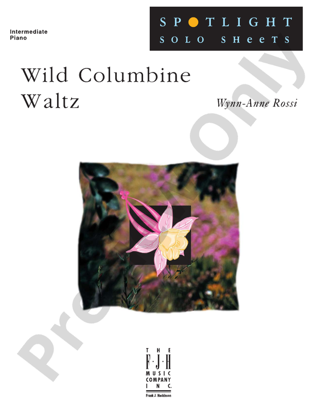 Wild Columbine Waltz - Piano (Digital Download)
