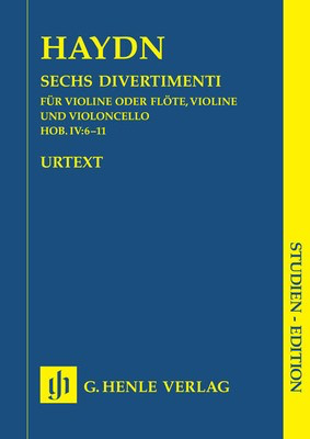 Six Divertimenti Hob IV:6-11 Study Score