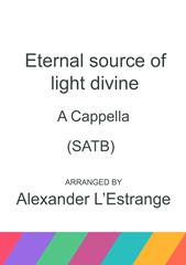 Eternal source of light divine - SATB Chorus (Digital Download)