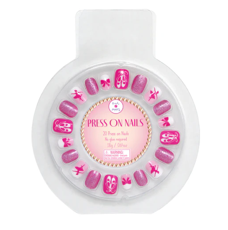 Pink Poppy Ballet Press on Nails Kit