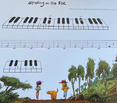 Jazzy Adventures for Two Hands - Piano by Le Brun Flip-Book Mix & Match Piano Hands