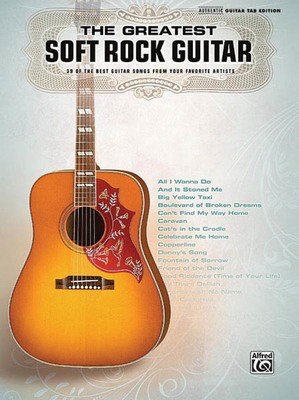 The Greatest Soft Rock Guitar - Guitar Hal Leonard Guitar TAB