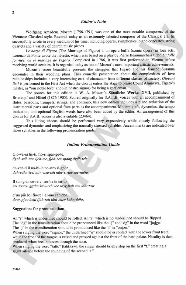 Giovani Lieti – SATB Choral Octavo (Digital Download)