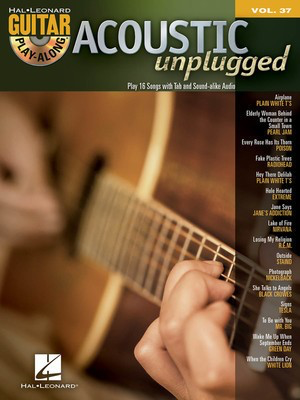 Acoustic Metal - Guitar Play-Along Volume 37 - Guitar Hal Leonard Guitar TAB with Lyrics & Chords /CD