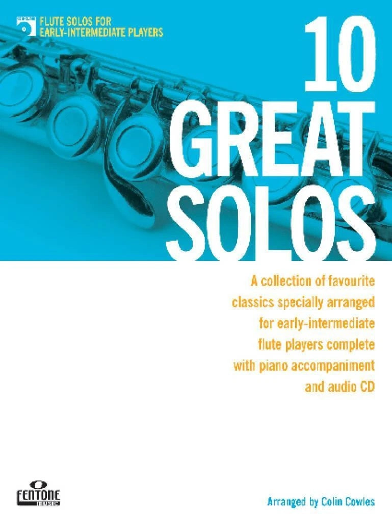 10 Great Solos for Flute - Cowles - Fentone Music