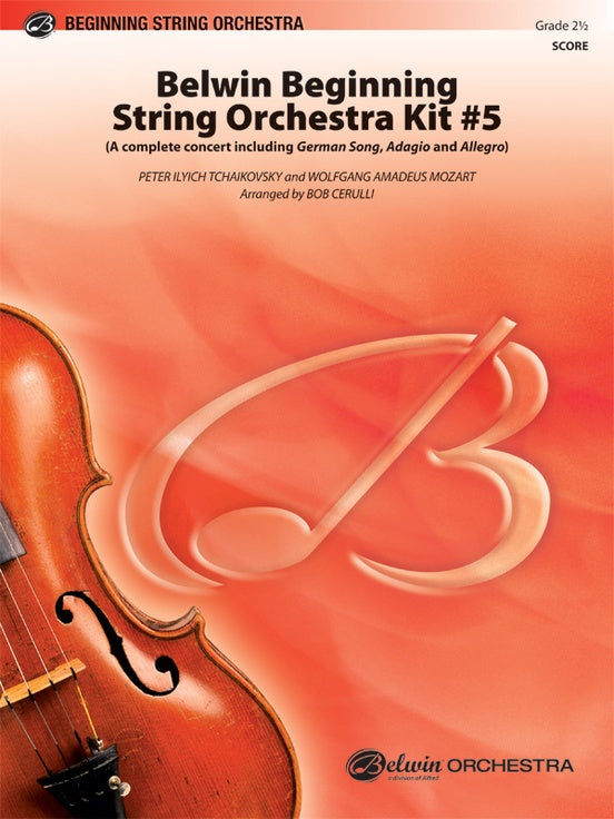 Belwin Beginning String Orchestra Kit #5 – String Orchestra Conductor Score & Parts (Digital Download)