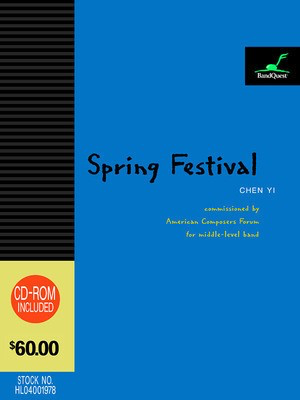Spring Festival - BandQuest Series Grade 3 - Chen Yi - American Composers Forum Score/Parts