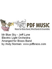Mr Blue Sky - Brass Band (Digital Download)