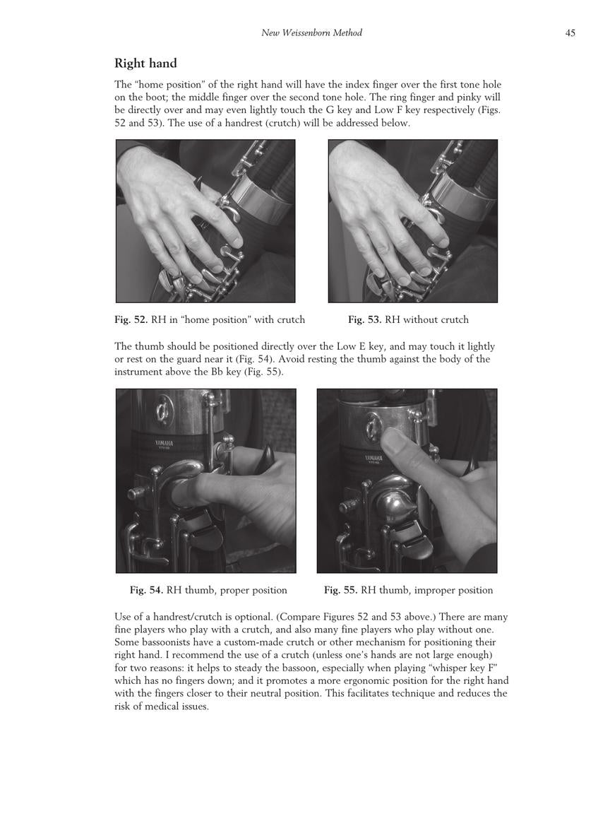 The New Weissenborn Method for Bassoon Volume 1 - Bassoon Douglas Spaniol Hal Leonard