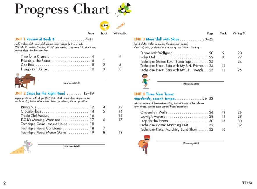 My First Piano Adventure Lesson Book C - Piano/Online Audio Access by Faber/Faber Hal Leonard 420263