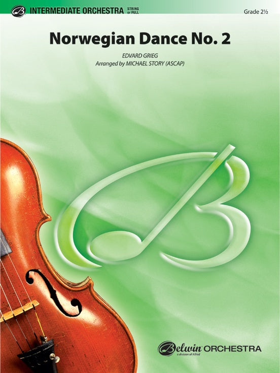 Norwegian Dance No. 2 – Full Orchestra Conductor Score & Parts (Digital Download)