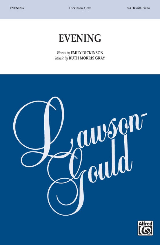 Evening – SATB Choral Octavo (Digital Download)
