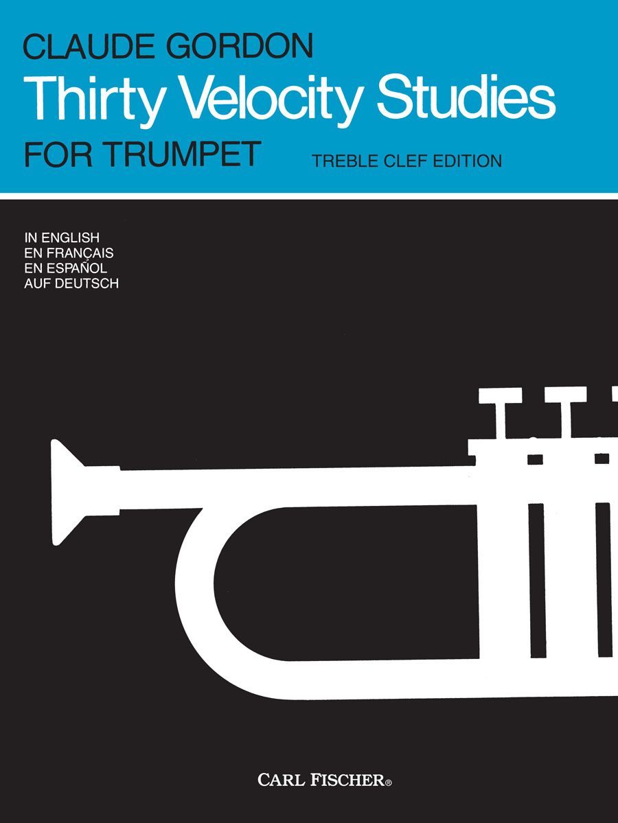 30 VELOCITY STUDIES FOR TRUMPET - GORDON - FISCHER