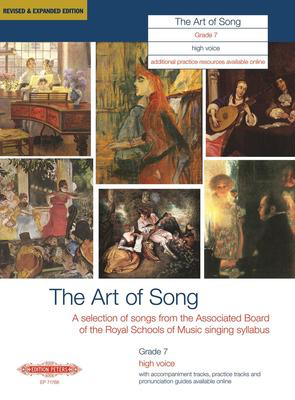 Art Of Song Gr 7 - High Voice Vocal Score - Various - Peters EP71768