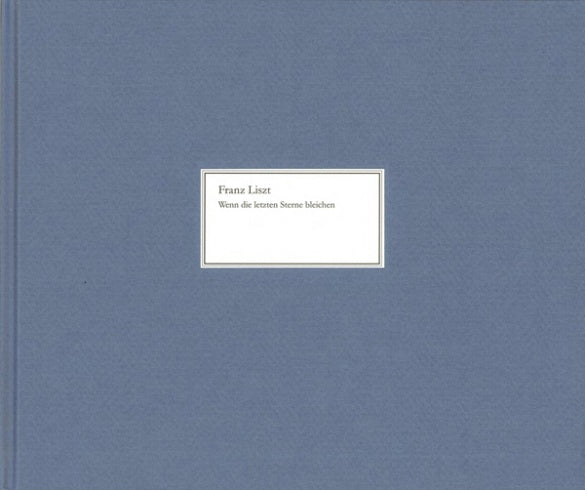 Wenn die letzten Sterne bleichen Facsimile