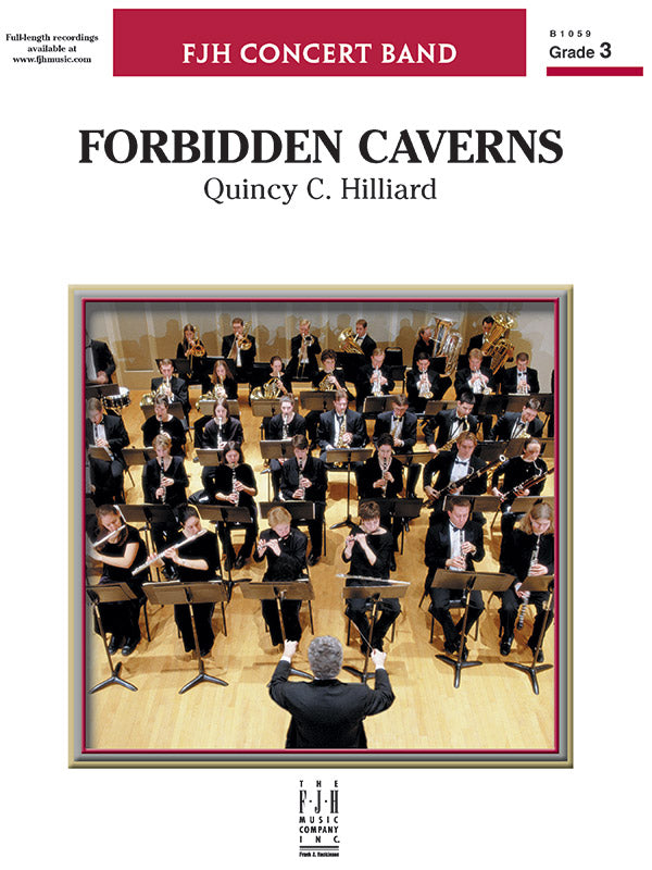 The Forbidden Caverns - Concert Band Conductor Score & Parts (Digital Download)