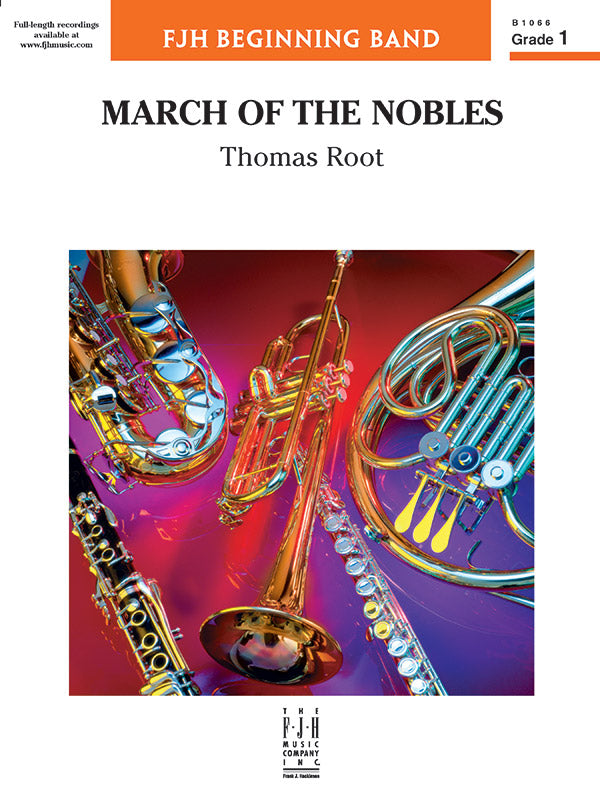 March of the Nobles - Concert Band Conductor Score & Parts (Digital Download)
