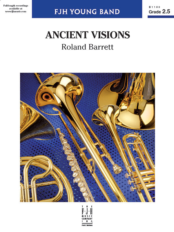 Ancient Visions - Concert Band Conductor Score & Parts (Digital Download)