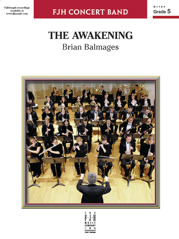 The Awakening - Concert Band Conductor Score & Parts (Digital Download)