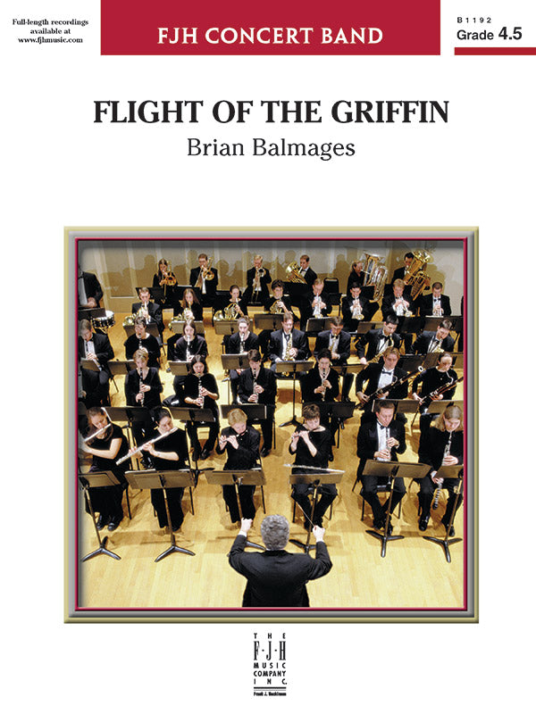 Flight of the Griffin - Concert Band Conductor Score & Parts (Digital Download)