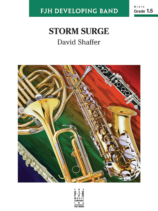 Storm Surge - Concert Band Conductor Score & Parts (Digital Download)