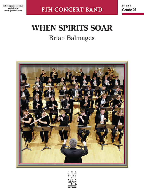 When Spirits Soar - Concert Band Conductor Score & Parts (Digital Download)