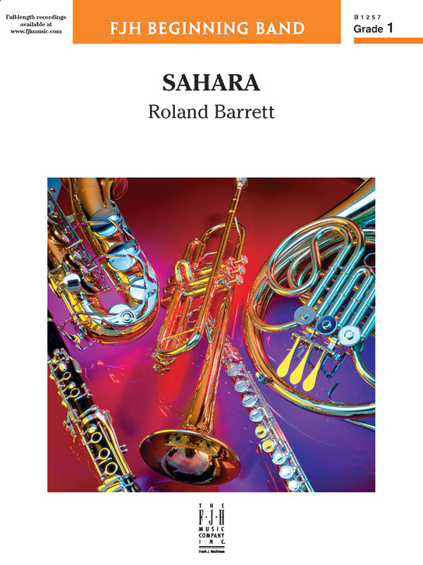 Sahara - Concert Band Conductor Score & Parts (Digital Download)